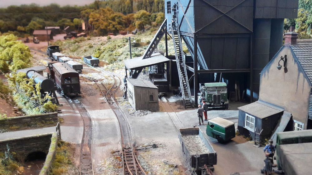 View of station and tarmac plant